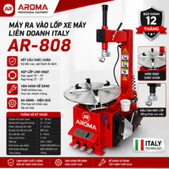 Máy ra vào lốp xe máy liên doanh Italy Aroma AR-808