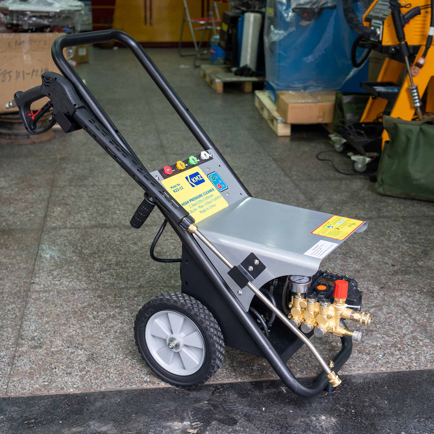 Máy rửa xe cao áp K22-12 - 2.2kW, 110bar, 12.6L/phút
