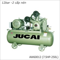 Máy Nén Khí 2 Cấp Jucai 7.5HP, 12 bar, 250L, 380V