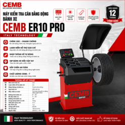 Máy kiểm tra cân bằng động bánh xe CEMB ER10 PRO