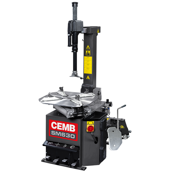 Máy thay lốp CEMB Ytali có công suất 10"-24" SM630