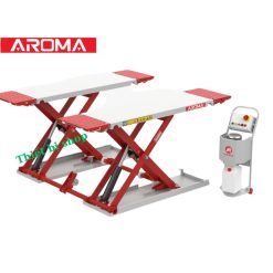 Cầu nâng cắt kéo di động Aroma 3.5 tấn  nâng 1 mét, có thể di chuyển