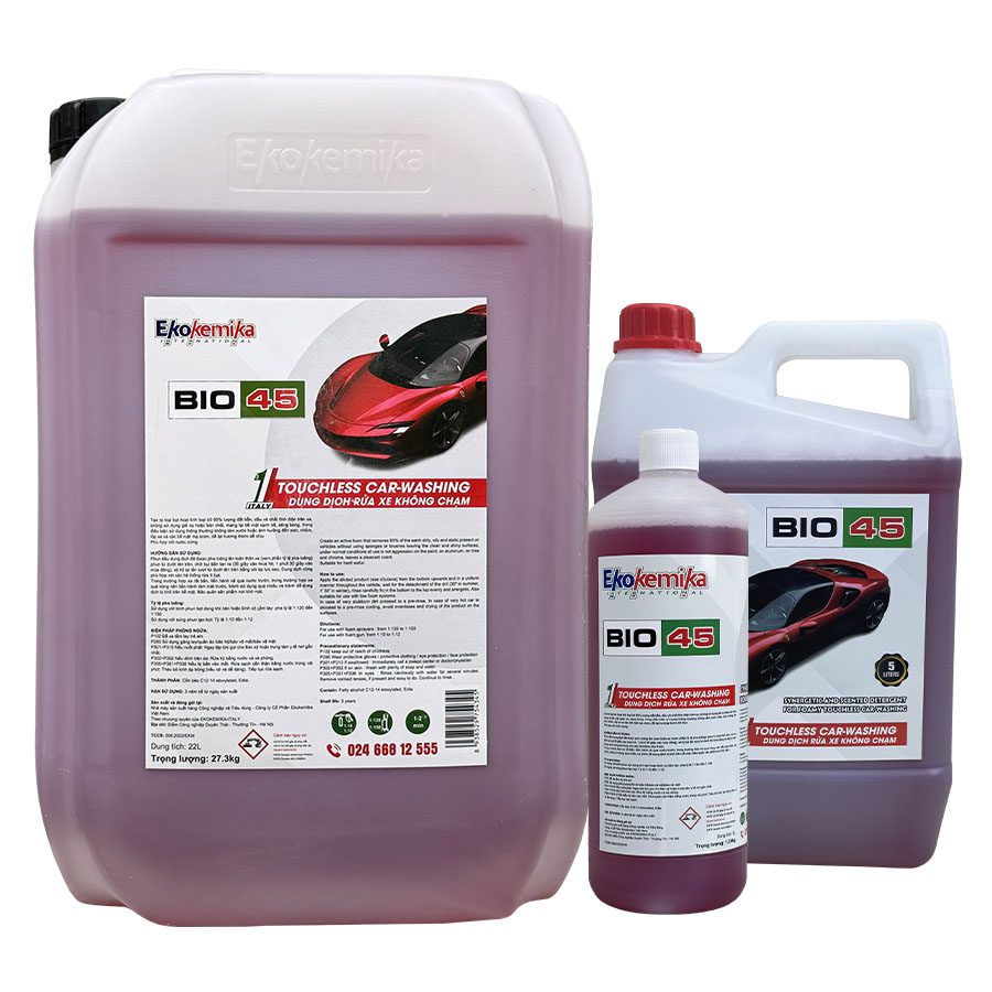 Dung dịch rửa xe không chạm Ekokemika BIO45