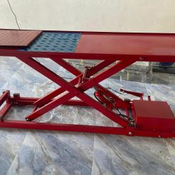 Bàn Nâng Xe Máy Thủy Lực Loại Cơ Điện Đặt Nổi (Bàn nâng cơ điện)