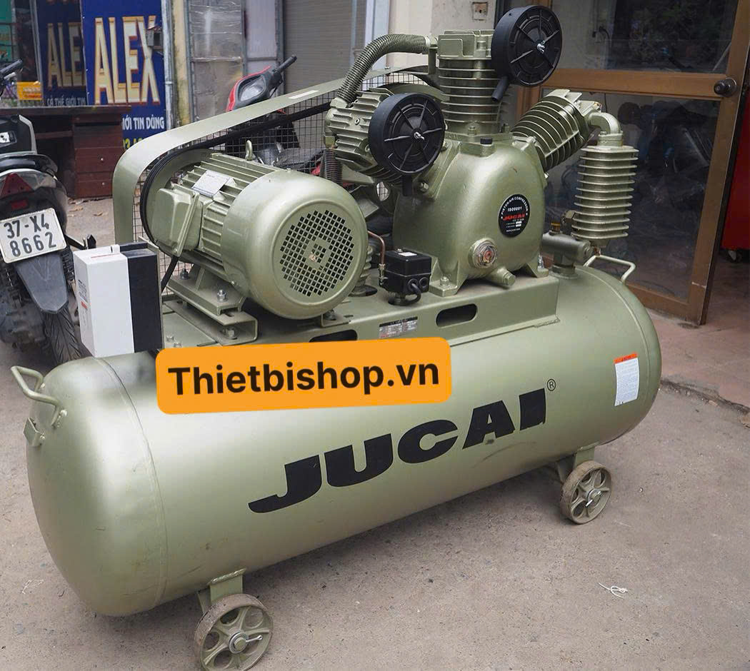 Máy Nén Khí 2 Cấp Jucai AW80012-300 - 10HP, 12 bar, 300L, 380V