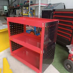 Xe đẩy dụng cụ 3 ngăn có tay cầm