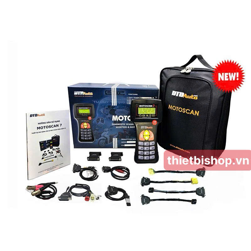 Máy chuẩn đoán lỗi xe máy Motoscan 7 pro