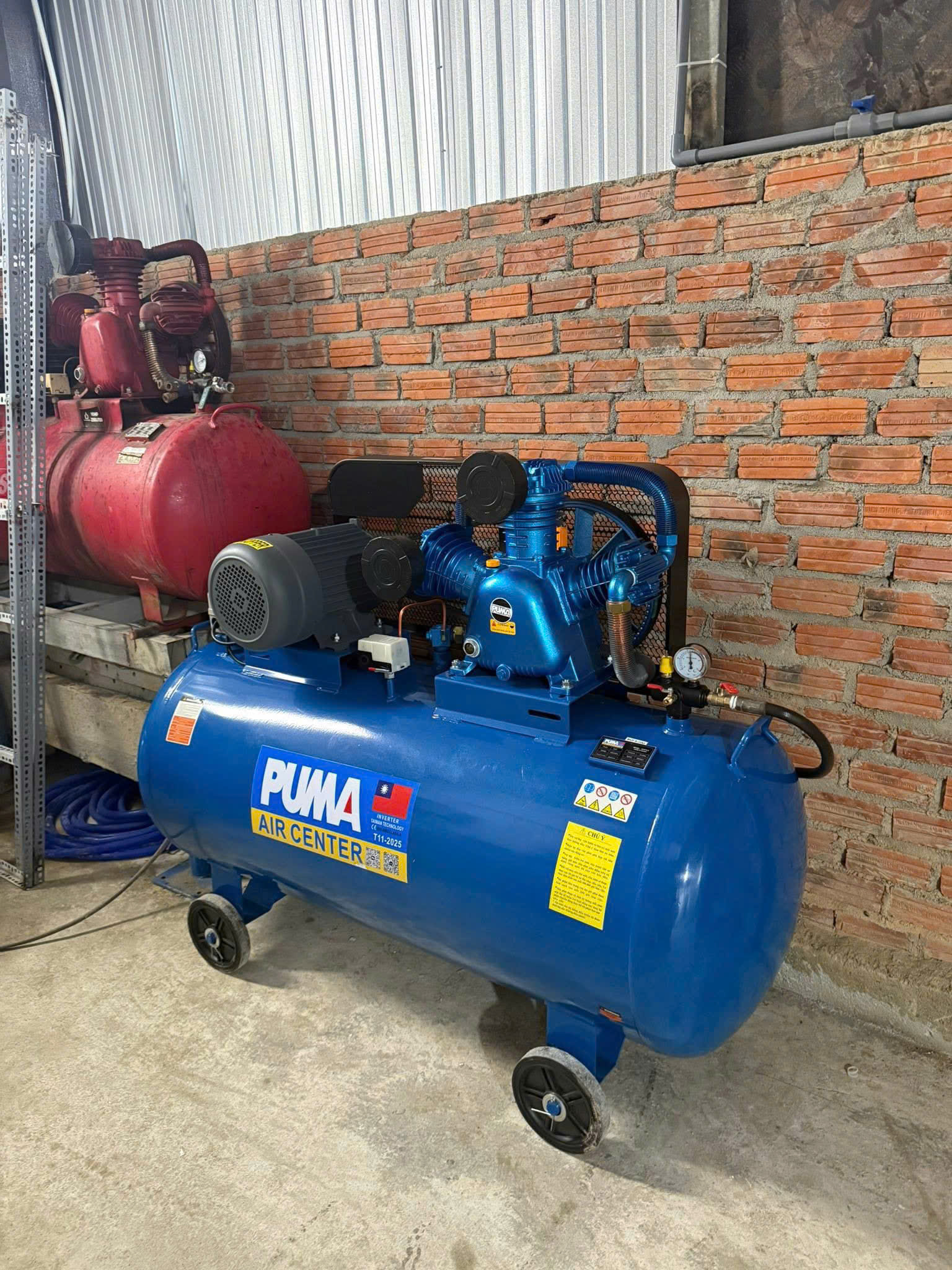 Máy nén khí Puma 500L 10Hp áp 12.5