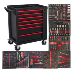 Tủ đồ nghề 7 ngăn 258 chi tiết JS-RC07