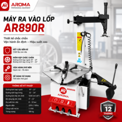 Máy ra vào lốp ô tô con Ar890R